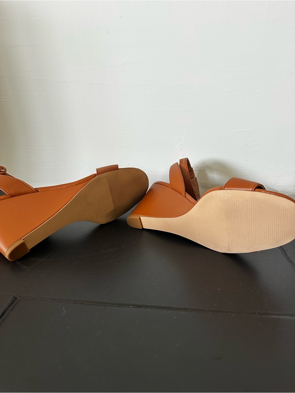 Women's Tan Ankle-Strap Open-Toe Sandals - Picture 3 of 4